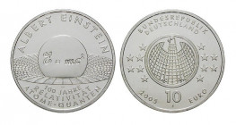 10 Euro AR
Germany 2005, Albert Einstein (1879-1955)
10 g