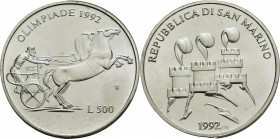 500 Lire AR
San Marino, 1992
11g