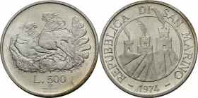 500 Lire AR
San Marino, 1974
11g