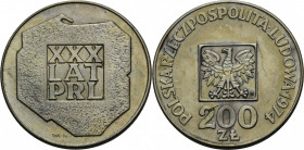 200 Zloty AR
Poland, 1974, 30 years of PRL, Silver 625/1000
14,6 g