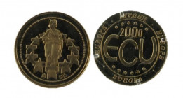 2000 ECU AV
Europa, Gold 585/1000
0,5 g