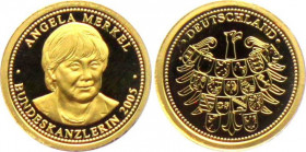 Medal AV
Angela Merkel, 1/25 Oz, Gold 999/1000
14 mm, 1 g