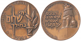 Medal
Bronze, Israel, Peace be within thy walls
60 mm, 70 g