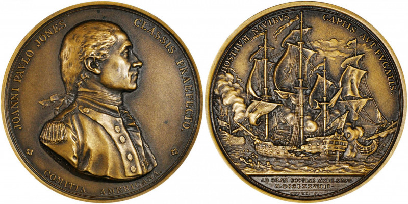 "1779" (early 20th Century) Captain John Paul Jones / Bonhomme Richard vs. Serap...
