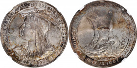 1907 Jamestown Tercentennial Exposition. Official Medal. HK-344. Rarity-5. Silver. MS-63 (NGC).

34 mm.