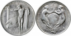 1915 Panama-Pacific International Exposition. Official Medal. HK-399. Rarity-5. Silver. Extremely Fine, PVC Residue.

38 mm.

From our sale of the...