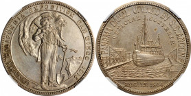 1915 Panama-California Exposition. Official Medal. 34 mm. HK-426. Rarity-5. Silver. MS-61 (NGC).

34 mm.