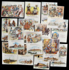 Complete Set of (8) 1893 World's Columbian Exposition Trade Cards of Retail Products of the Enterprise M'F'G Co. of Philadelphia. About Uncirculated....