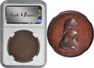 1869 Norwalk Memorial Medal. By William H. Key. Musante GW-810, Baker-369A. Copper. MS-63 BN (NGC).

38 mm.

From the Tim Gabriele Collection.