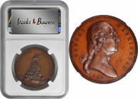 1897 Washington Monument at Philadelphia Medal. By George T. Morgan. Musante GW-923, Baker U-324. Bronze. MS-65 BN (NGC).

35 mm.

From the Tim Ga...