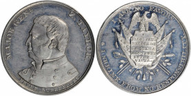 Undated (1848) Zachary Taylor Campaign Medal. DeWitt-ZT 1848-3. White Metal. MS-63 (PCGS).

41 mm.

From the Tim Gabriele Collection.