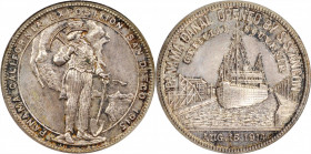 1915 Panama-California Exposition. Official Medal. HK-426. Rarity-5. Silver. MS-64 (NGC).

34 mm.

From the Tim Gabriele Collection.