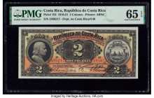 Costa Rica Republica de Costa Rica 2 Colones 1919-21 Pick 152 PMG Gem Uncirculated 65 EPQ. 

HID09801242017

© 2020 Heritage Auctions | All Rights Res...