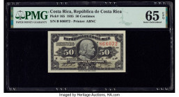 Costa Rica Banco Internacional de Costa Rica 50 Centimos 12.4.1935 Pick 165 PMG Gem Uncirculated 65 EPQ. 

HID09801242017

© 2020 Heritage Auctions | ...