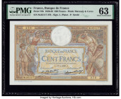 France Banque de France 100 Francs 17.5.1929 Pick 78b PMG Choice Uncirculated 63. Pinholes are noted on this example.

HID09801242017

© 2020 Heritage...