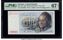 Germany Federal Republic Bank Deutscher Lander 100 Deutsche Mark 1948 Pick 15a PMG Superb Gem Unc 67 EPQ. 

HID09801242017

© 2020 Heritage Auctions |...