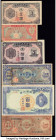 Korea Group Lot of 6 Examples Fine-About Uncirculated. Edge splits, stains and previous mounting residue present on a few examples.

HID09801242017

©...