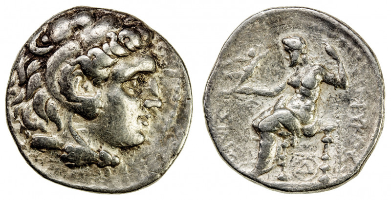 SELEUKID KINGDOM: Seleukos I Nikator, 312-281 BC, AR tetradrachm (16.77g), Uncer...