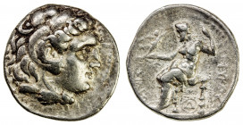 SELEUKID KINGDOM: Seleukos I Nikator, 312-281 BC, AR tetradrachm (16.77g), Uncertain Mint 3, probably after ca. 300 BC, SC-58.3, head of Herakles righ...