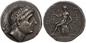 SELEUKID KINGDOM: Antiochos I Soter, 281-261 BC, AR tetradrachm (17.02g), Seleukeia on the Tigris, SC-379.6a, HGC-9/128g, diademed head right // Apoll...