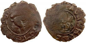 DANISHMENDID: Dhu'l-Qarnayn, 1152-1162, AE dirham (5.76g), NM, ND, A-1240, head right with Greek inscription around // Arabic inscription in central c...
