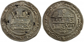 QARAKHANID: Mansur b. 'Ali, 1013-1024, AR dirham (3.10g), Uzkand, AH409, A-3312, Zeno-273020 (this piece), citing the ruler as just Arslan Khan al-'Ad...