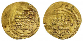 SELJUQ OF HAMADAN: Shams al-Ma'ali Chaghri Takin, 1074-1085, AV dinar (2.73g), Hamadan, AH(47)6, A-A1707, ruler cited with his normal name chaghri tak...