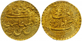 QAJAR: Fath 'Ali Shah, 1797-1834, AV toman, Yazd, AH1234, A-2865, KM-753.13, type W, a lustrous mint state example! PCGS graded MS62.
Estimate: USD 3...