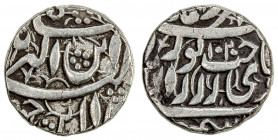 MUGHAL: Jahangir, 1605-1628, AR jahangiri rupee (13.55g), Kashmir, AH1020, KM-155.3, nice strike, without any testmarks, VF-EF, S. 
Estimate: USD 150...