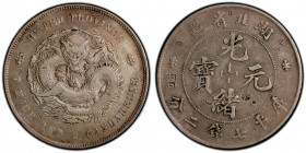 HUPEH: Kuang Hsu, 1875-1908, AR dollar, ND (1895-1907), Y-127.1, L&M-182, graffiti, PCGS graded VF details.
Estimate: USD 300 - 400