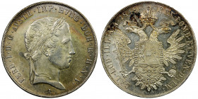 AUSTRIA: Ferdinand I, 1835-1848, AR thaler (28.08g), 1848-A, KM-2240, Unc.
Estimate: USD 200 - 260
