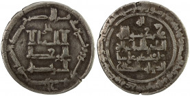 QARAKHANID: Muhammad b. 'Ali, 1003-1024, AR dirham (2.66g), Taraz, AH404, A-3307, citing the ruler by his name and additional titles Sanâ al-Dawla and...