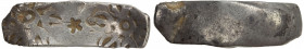 GANDHARA: Punchmarked, ca. 5th/4th century BC, AR shatamana (10.98g), Ra-544ff, medium bent bar, 2 banker's marks in the center, VF-EF.
Estimate: USD...