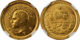 IRAN: Muhammad Reza Shah, 1941-1979, AV ¼ pahlavi, SH1334, KM-1160, NGC graded MS64.
Estimate: USD 110 - 130