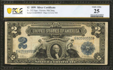 Fr. 252. 1899 $2 Silver Certificate. PCGS Banknote Very Fine 25.

A Very Fine example of this Silver Certificate Deuce.

Estimate: USD 250 - 350