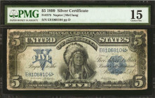 Fr. 275. 1899 $5 Silver Certificate. PMG Choice Fine 15.

An always popular design type, found here in a Choice Fine grade.

Estimate: USD 300 - 5...