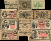 Lot of (11) Mixed Fractionals. 3 to 50 Cents. Fine to Extremely Fine.

A nice grouping of eleven mixed Fractional Currency notes. Interestingly an u...