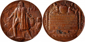 1892-1893 World's Columbian Exposition Award Medal. By Augustus Saint-Gaudens and Charles E. Barber. Eglit-90, Rulau-X3. Bronze. About Uncirculated, E...