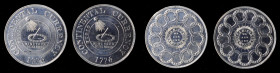 Lot of (2) "1776" (1962) Continental Dollars. Bowers Restrike. HK-854a. Rarity-3. White Metal. Mint State.

38 mm.

From the Collection of Dr. Fra...