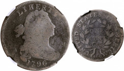 1796 Draped Bust Cent. LIHERTY Error. Good-4 BN (NGC).

PCGS# 1413. NGC ID: 223W.

Estimate: USD 1000