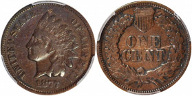1877 Indian Cent. VF Details--Tooled (PCGS).

PCGS# 2127. NGC ID: 2284.

Estimate: USD 800