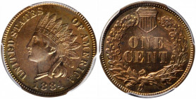1884 Indian Cent. MS-64 BN (PCGS).

PCGS# 2148. NGC ID: 228B.

Estimate: USD 150