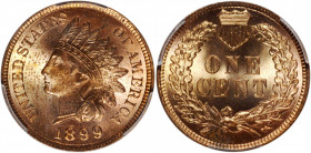 1899 Indian Cent. MS-63 RD (PCGS).

PCGS# 2204. NGC ID: 228U.

Estimate: USD 100