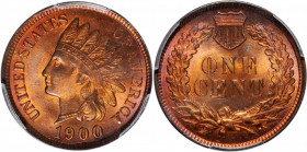 1900 Indian Cent. MS-65 RB (PCGS). CAC.

PCGS# 2206. NGC ID: 228V.

Estimate: USD 200