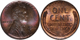 1913 Lincoln Cent. MS-65 RB (PCGS). OGH.

PCGS# 2460. NGC ID: 22BD.

Estimate: USD 150