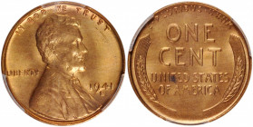 Lot of (7) 1941-S Lincoln Cents. MS-65 RD (PCGS).

PCGS# 2701. NGC ID: 22DY.

Estimate: USD 100