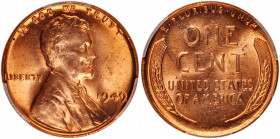 Lot of (10) 1949 Lincoln Cents. MS-65 RD (PCGS).

PCGS# 2770. NGC ID: 22EV.

Estimate: USD 100