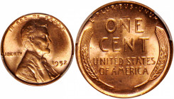 Lot of (10) 1952 Lincoln Cents. MS-65 RD (PCGS).

PCGS# 2797. NGC ID: 22F6.

Estimate: USD 100