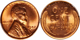 Lot of (10) 1952-D Lincoln Cents. MS-65 RD (PCGS).

PCGS# 2800. NGC ID: 22F7.

Estimate: USD 100