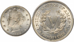 1883 Liberty Head Nickel. No CENTS. MS-65 (PCGS).

PCGS# 3841. NGC ID: 2772.

Estimate: USD 300